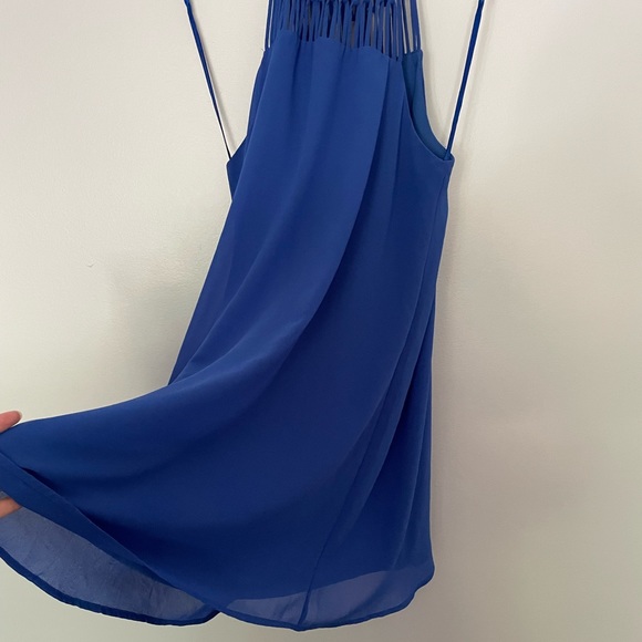 Lulus Tell Me Royal Blue Swing Dress size M - Picture 5 of 10